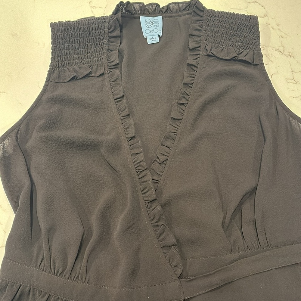 Cece Ruffle Wrap Dress - Picture 6 of 9
